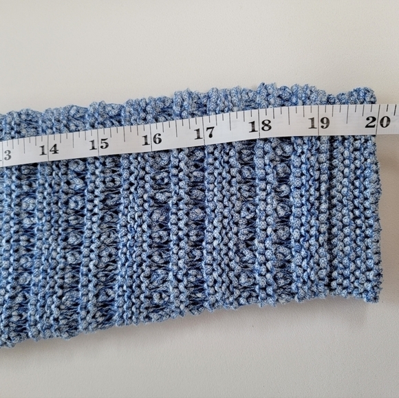 Dana Buchman Pointelle Tape Yarn Pullover Sweater Size Medium NWT - Picture 7 of 10